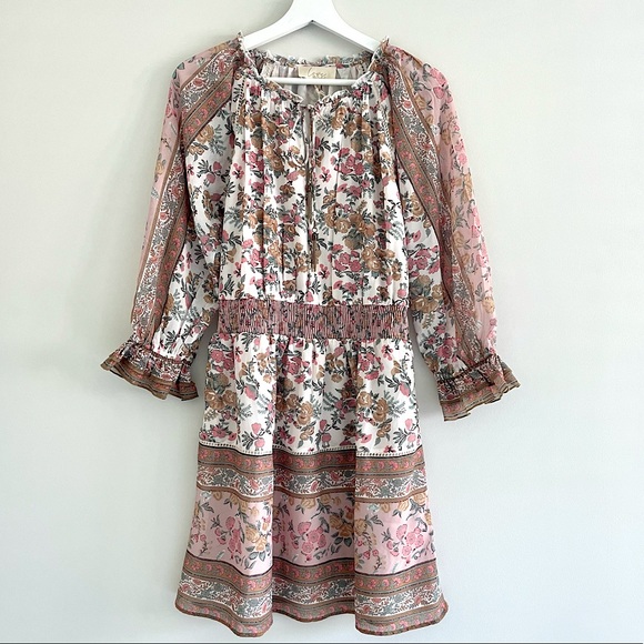 Love The Label Boho Floral Dress Shabby Chic Size S - Picture 2 of 13